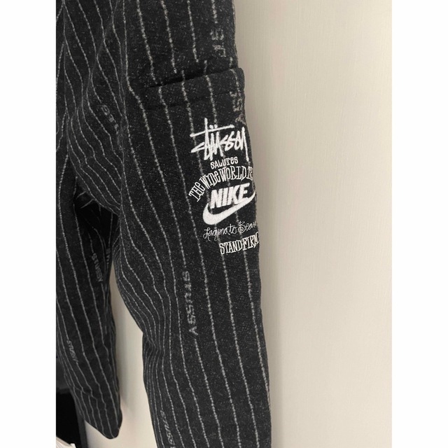 完売品☆Stussy x NIKE ストライプウールパンツ Lサイズ新品 ナイキ 2