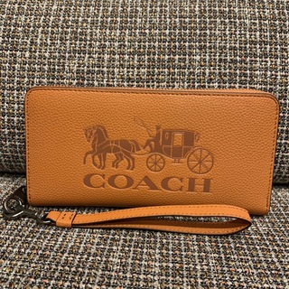コーチ(COACH) 財布(レディース)（オレンジ/橙色系）の通販 400点以上 