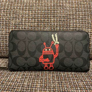 コーチ(COACH)の箱のみ　リピーター様　87105  コーチ　長財布　キースヘリング　ロボット(長財布)