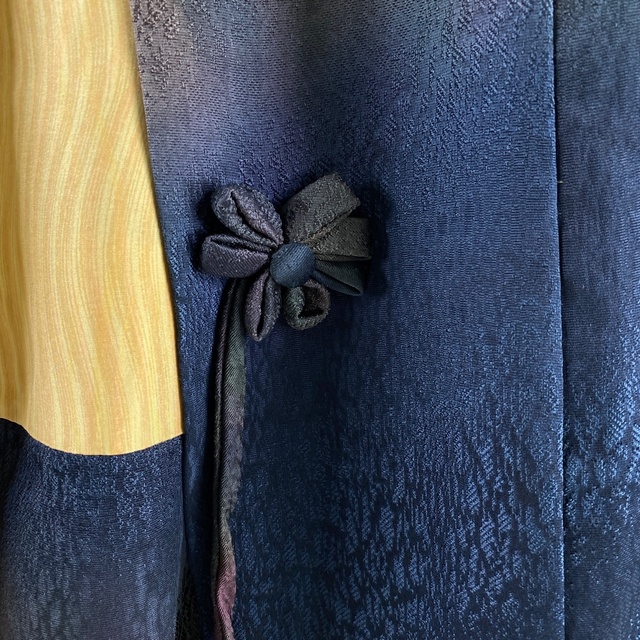 道中着 美品 名品 身丈103cm 裄丈68cm 正絹