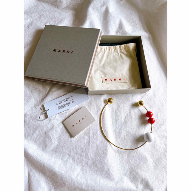 マルニ MARNI ネックレス チョーカー 【第1位獲得!】 10200円 www
