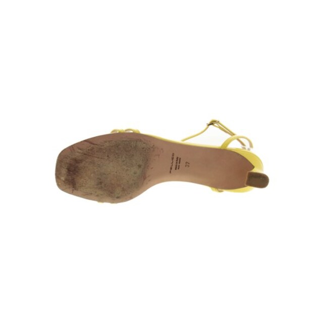 PELLICO(ペリーコ)のPELLICO ペリーコ サンダル 37(24cm位) 黄 【古着】【中古】 レディースの靴/シューズ(サンダル)の商品写真