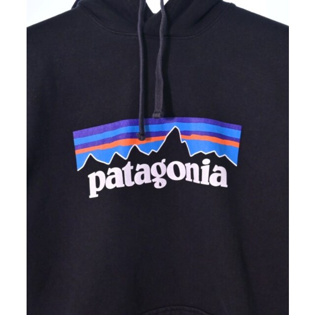 patagonia(パタゴニア)のpatagonia パタゴニア パーカー M 黒 【古着】【中古】 メンズのトップス(パーカー)の商品写真