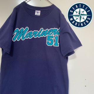 デルタ(DELTA)のMLB シアトル・マリナーズ/マリナーズ　イチロー　ビンテージTシャツ　M (Tシャツ/カットソー(半袖/袖なし))