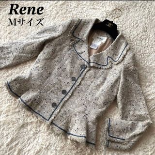 クラシック 新品未使用 Rene ルネ ルネ ツイード Rene www 新作 コート