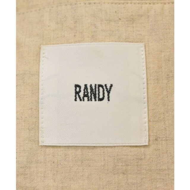 RANDY ランディー カジュアルシャツ 1(S位) ベージュ