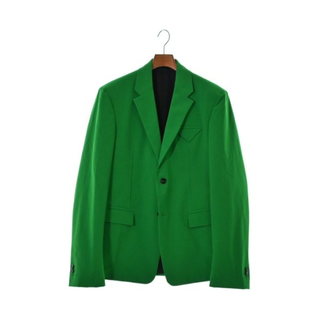 【一部予約販売中】 テーラードジャケット VENETA BOTTEGA 48(L位) 【古着】【中古】 緑 テーラードジャケット