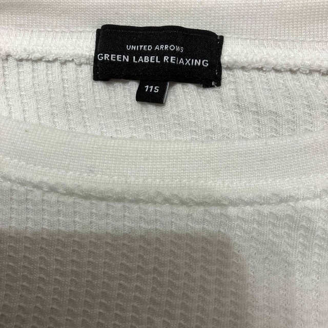 UNITED ARROWS green label relaxing(ユナイテッドアローズグリーンレーベルリラクシング)のGREEN LABEL RELAXING 115 サーマル キッズ/ベビー/マタニティのキッズ服男の子用(90cm~)(Tシャツ/カットソー)の商品写真