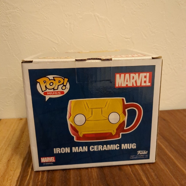 MARVEL(マーベル)の★再値下げ★【新品/未使用】アメリカWalmart限定・アイアンマン　マグ エンタメ/ホビーのエンタメ その他(その他)の商品写真