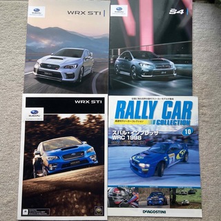 スバル(スバル)のSUBARU STIカタログ　3冊　＋ラリーカーコレクション　1冊(カタログ/マニュアル)