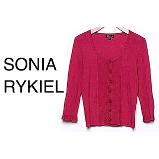 SONIA RYKIEL - SONIA RYKIEL【美品】クルーネック 長袖 ニット ...