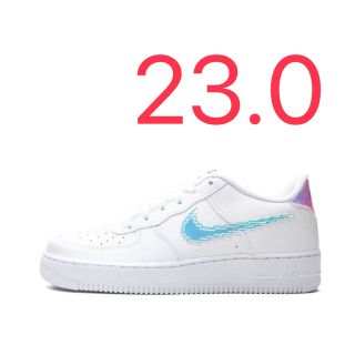 ナイキ(NIKE)のNIKE AIR FORCE 1 LV8 (GS) white 23.0(スニーカー)