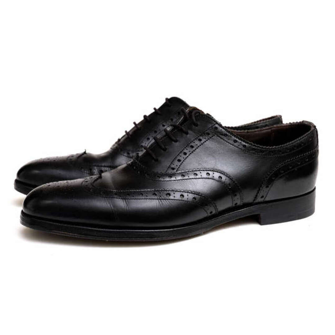 グレンソン/GRENSON シューズ ビジネスシューズ 靴 ビジネス メンズ 男性 男性用レザー 革 本革 ブラック 黒 HEADINGLEY ウイングチップ グッドイヤーウェルト製法 ☆お求めやすく価格改定☆ 4645円引き www.solux.de