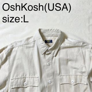 オシュコシュ(OshKosh)のOshKosh(USA)ビンテージコットンハンティングジャケット(カバーオール)