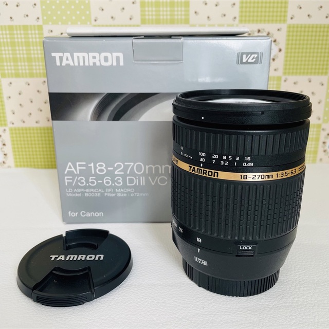 TAMRON タムロン 18-270mm f3.5-6.3 キャノン