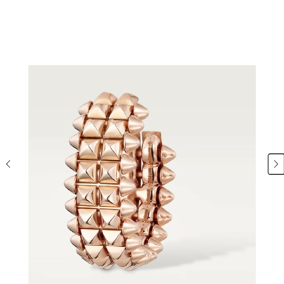 Cartier - カルティエ ピアス クラッシュ ドゥ カルティエの通販 Cartier - カルティエ ピアス クラッシュ ドゥ カルティエの通販