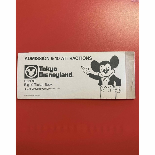 東京ディズニーランド　ビッグ10 エンタメ/ホビーの美術品/アンティーク(その他)の商品写真