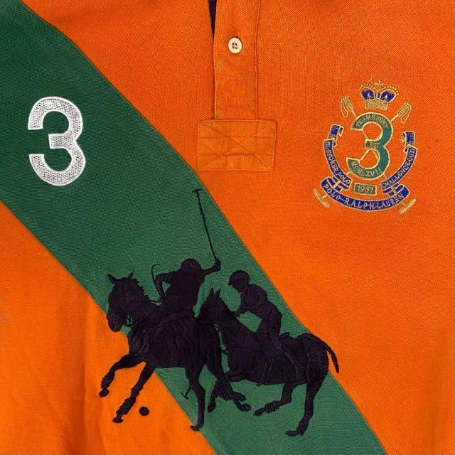 POLO RALPH LAUREN(ポロラルフローレン)のPOLO　Ralph Lauren メンズ 半袖 ポロシャツ XXL　b1p メンズのトップス(ポロシャツ)の商品写真