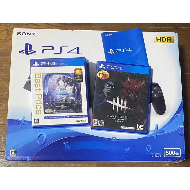 PS4本体＋ソフト2枚