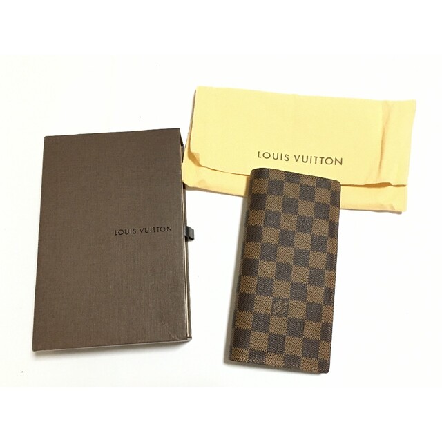 最新人気 VUITTON LOUIS - 長財布 N60017ダミエ 【未使用級】ルイ