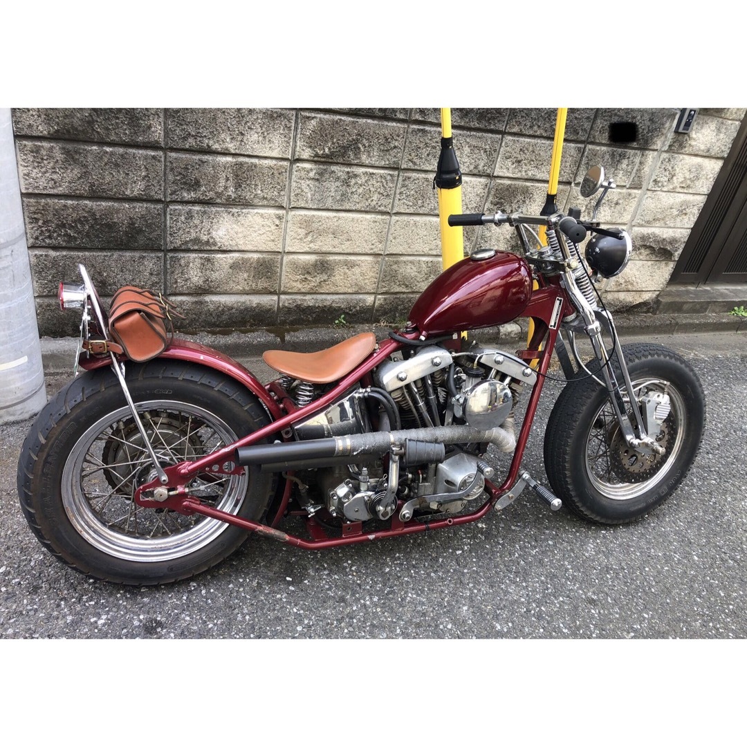 Harley Davidson - 1978年ハーレーショベルリジット公認 輸入新規国内 ...