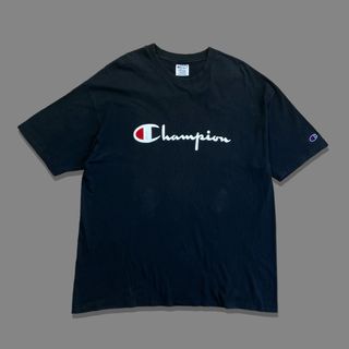 チャンピオン(Champion)の90s USA製 Champion チャンピオン ヴィンテージTシャツ ブラック(Tシャツ/カットソー(半袖/袖なし))