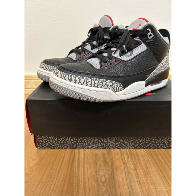 NIKE(ナイキ)のNike Air Jordan 3 Retro OG Black Cement メンズの靴/シューズ(スニーカー)の商品写真