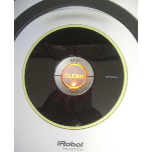 IROBOT ROOMBAクリーナ中古完動品バッテリー新品付/R050326 適切な価格