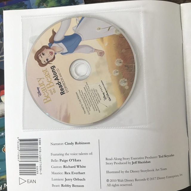 ディズニー絵本3冊　CD付き エンタメ/ホビーのCD(CDブック)の商品写真
