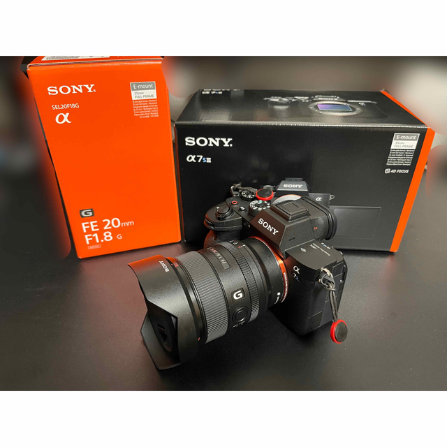 好きに SONY SEL20F18G【340ショット】 & 【超美品保証付き】α7Siii
