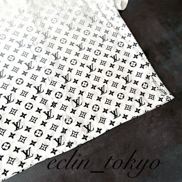 LOUIS VUITTON - 美品 LOUIS VUITTON フラグメント モノグラム シャツ ...