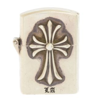 クロムハーツ(Chrome Hearts)のCHROME HEARTS クロムハーツ ZIPPO LIGHTERZ-V1 LA限定V1スモールCHクロスジッポライター(その他)