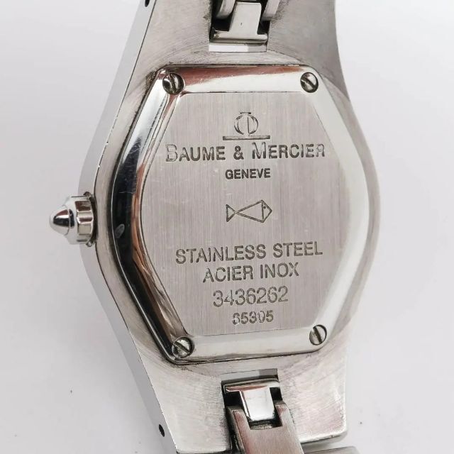 BAUME&MERCIER(ボームエメルシエ)の《希少》BAUME＆MERCIER 腕時計 Linea シェル ダイヤモンド レディースのファッション小物(腕時計)の商品写真