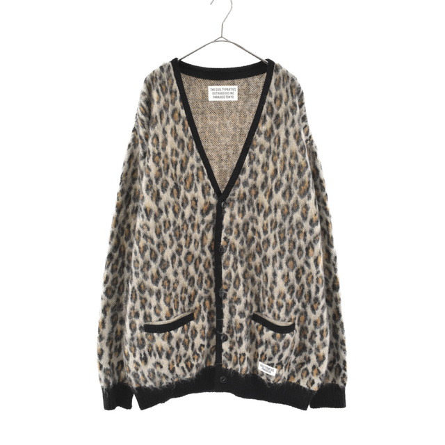 WACKO MARIA ワコマリア 22SS LEOPARD MOHAIR CARDIGAN TYPE 1 22SS