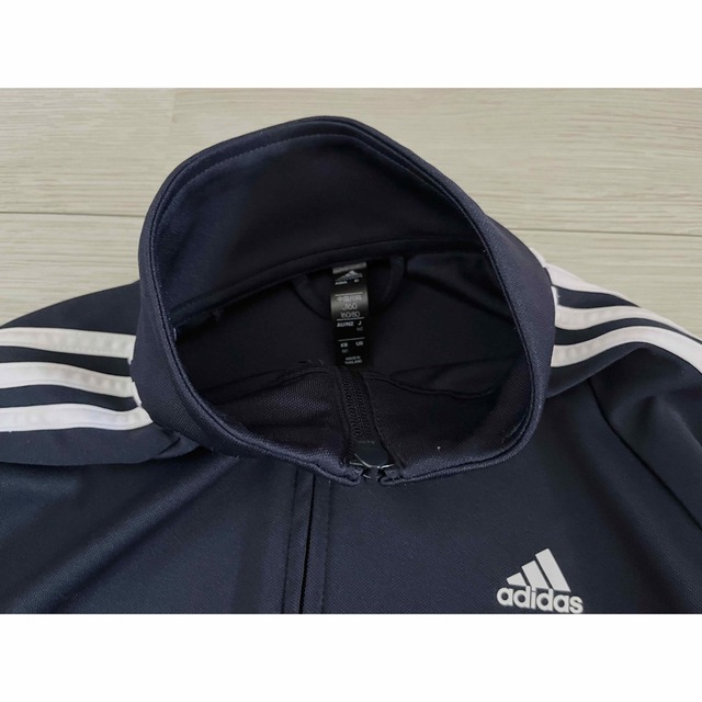 adidas(アディダス)のadidas＊ブラックジャージ キッズ/ベビー/マタニティのキッズ服男の子用(90cm~)(ジャケット/上着)の商品写真