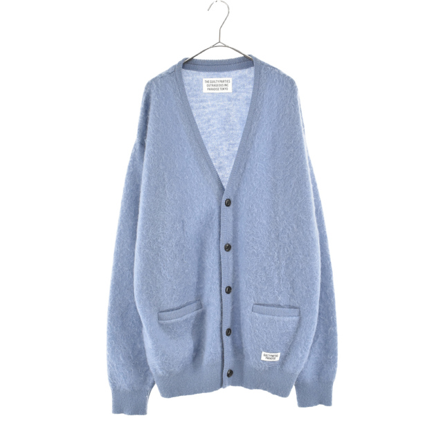 wackomaria mohair カーディガン M ブルー 21AW