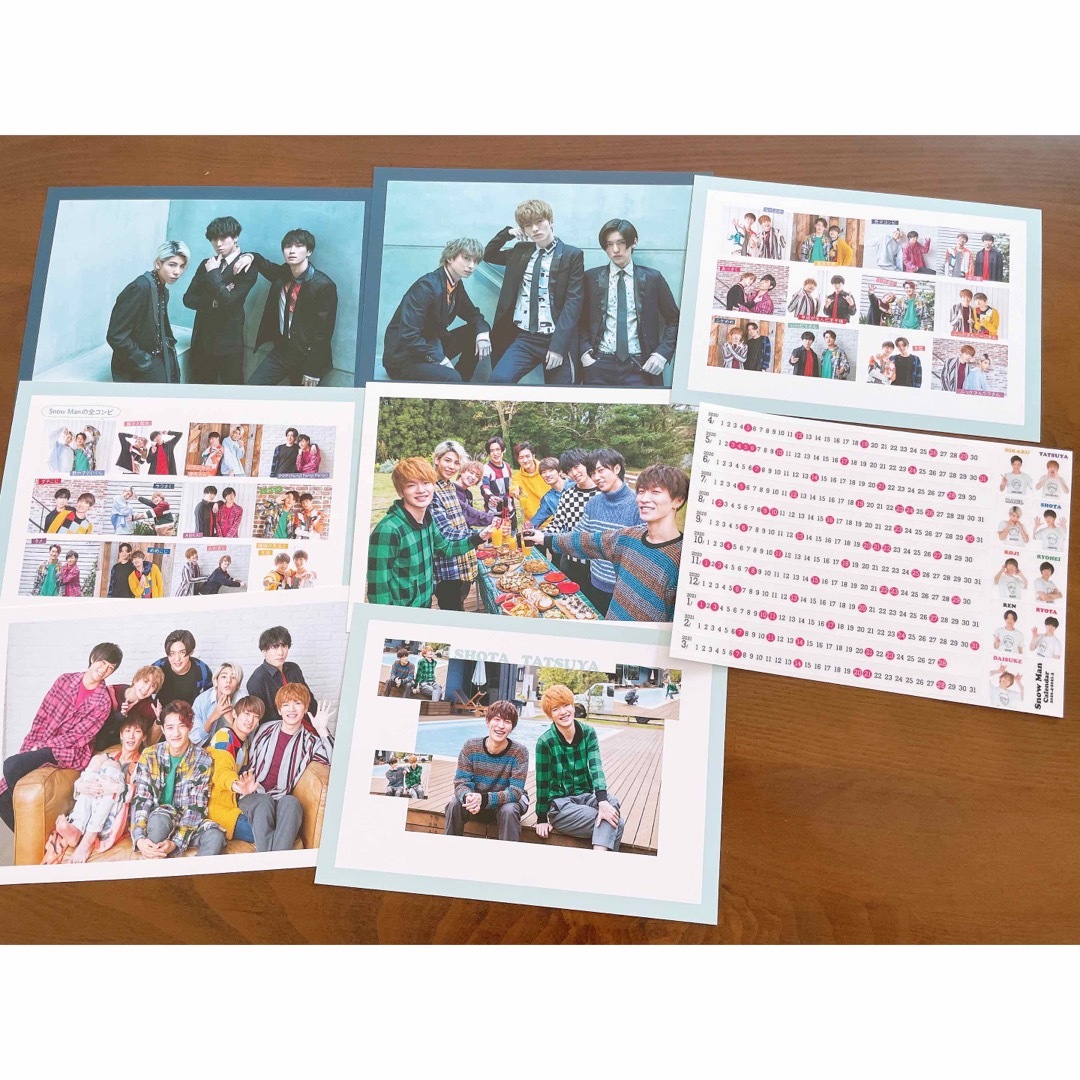 Snow Man - SnowMan シングルCD 特典 ステッカー/クリアファイル Snow Man - SnowMan シングルCD 特典 ステッカー/クリアファイル