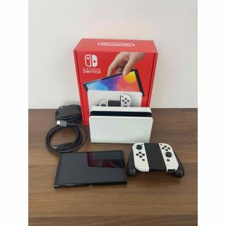 ニンテンドースイッチ(Nintendo Switch)の任天堂　有機EL ニンテンドースイッチ　完品　中古品(家庭用ゲーム機本体)