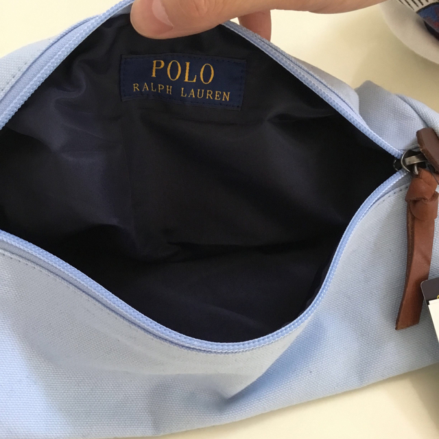 POLO RALPH LAUREN(ポロラルフローレン)のラルフローレン　ポーチバック　クラッチバック　新品タグ付き レディースのバッグ(クラッチバッグ)の商品写真