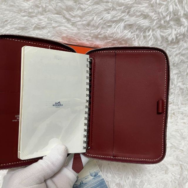 木造 ✨極美品✨エルメス ヴォースイフト アジェンダジップ 手帳カバー