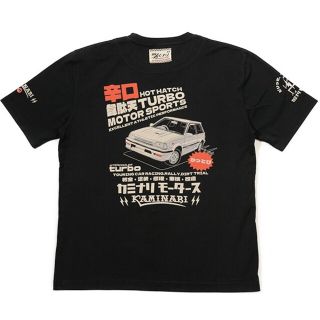 テッドマン(TEDMAN)のカミナリモータース/スターレット/Tシャツ/ブラック/KMT-231/エフ商会(Tシャツ/カットソー(半袖/袖なし))