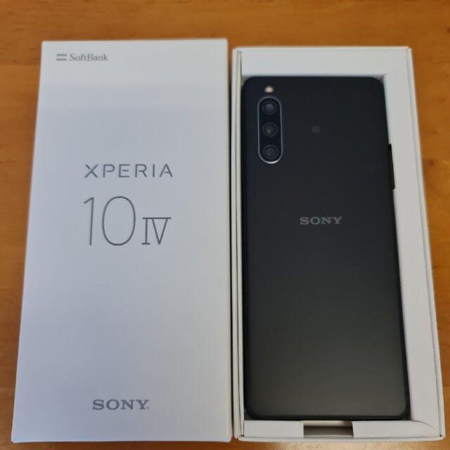 新品 Xperia 10 Ⅳ 128GB SoftBank ブラック