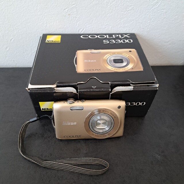 Nikon - Nikon COOLPIX スイートゴールド 《箱付き》の通販 by