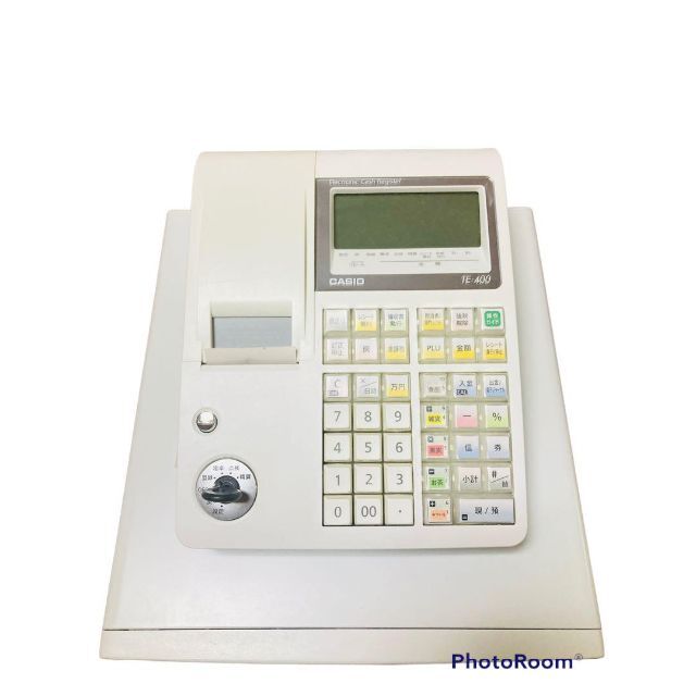 カシオ レジスター10部門 ドロア分離型 TE-400-WE ホワイト美品! 豪華
