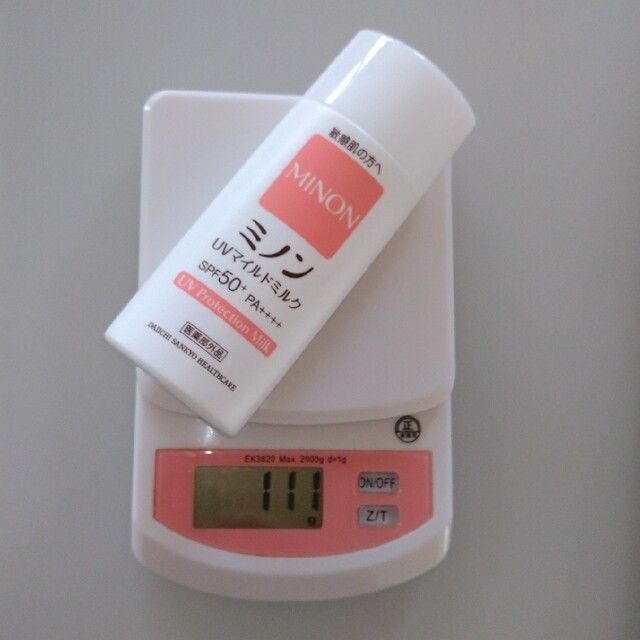MINON　UVマイルドミルク80ml コスメ/美容のボディケア(日焼け止め/サンオイル)の商品写真