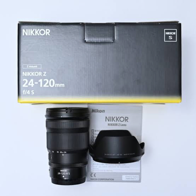 Nikon(ニコン)のNikon NIKKOR Z 24-120mm f/4 S 美品 スマホ/家電/カメラのカメラ(レンズ(ズーム))の商品写真