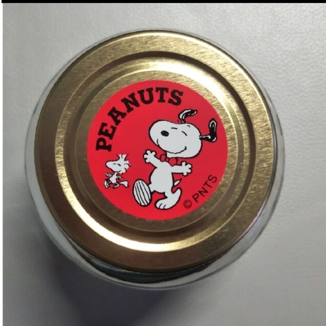 PEANUTS(ピーナッツ)のPEANUTS スヌーピー 瓶 ロゴ キャラクタープリント☆ 未使用品 インテリア/住まい/日用品のキッチン/食器(容器)の商品写真