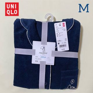 ユニクロ(UNIQLO)のユニクロ スヌーピー エアリズムパイルパジャマ ピーナッツ レディース上下セット(パジャマ)