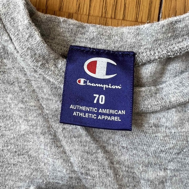 Champion(チャンピオン)のチャンピオン champion ベビー服 70 キッズ/ベビー/マタニティのベビー服(~85cm)(ロンパース)の商品写真