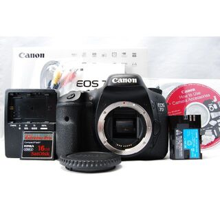 Canon - Canon EOS 7D ボディ CFカード付 デジタル一眼